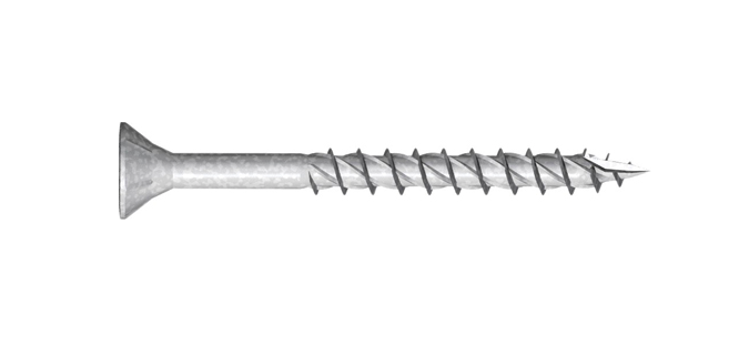 Miniatuur van JET-FAST spaanplaatschroeven TX20 torx 5.0x70mm - deeldraad per 100 stuks (11505X70N)