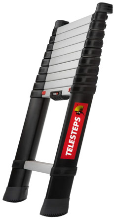 Miniatuur van Telesteps telescopische ladder 2,6m (werkhoogte 3,4m) Prime Line (72226-541)