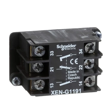 Miniatuur van Schneider Electric Harmony XAC contactelement 1NC+2NO terugvering (XENG1191)