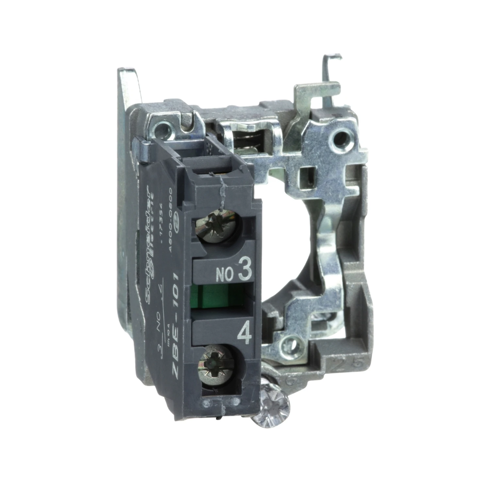 Miniatuur van Schneider Electric Harmony XB4 lichaam voor drukknop Ø22mm 1NO (ZB4BZ101)
