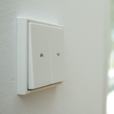 Een rolluikschakelaar aansluiten